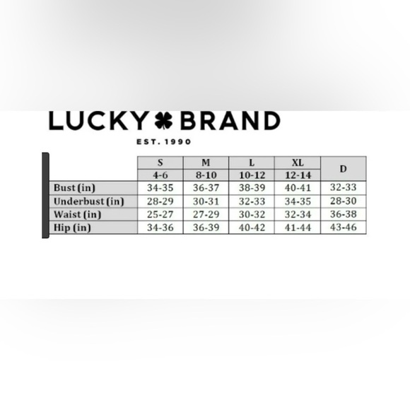 NWT Lucky Brand Women's Geo Lace Trim V-Neck Ruffle Hem Cotton Top Size XS - Picture 10 of 10